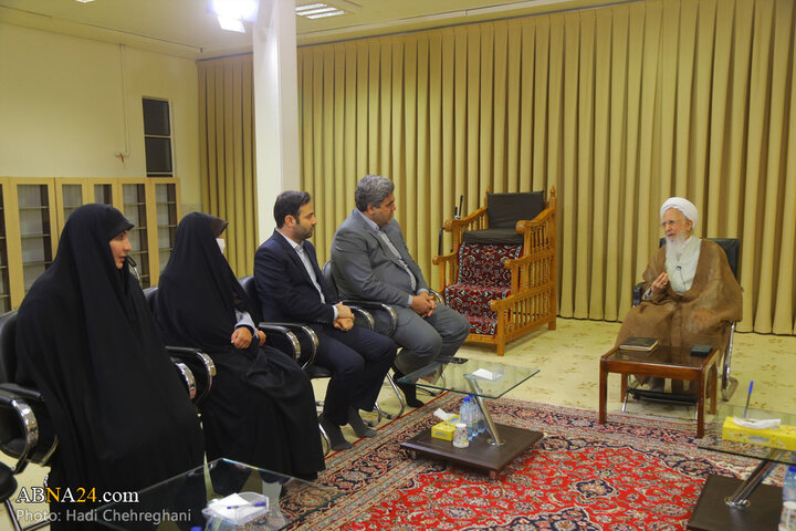 گزارش تصویری دیدار با آیت الله جوادی آملی