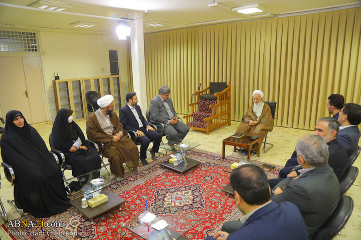 گزارش تصویری دیدار با آیت الله جوادی آملی