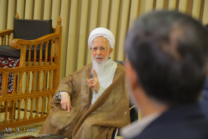 گزارش تصویری دیدار با آیت الله جوادی آملی