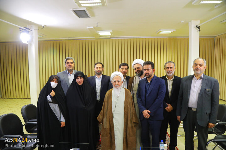 گزارش تصویری دیدار با آیت الله جوادی آملی