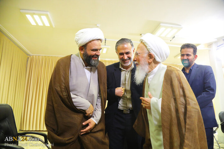 گزارش تصویری دیدار با آیت الله جوادی آملی