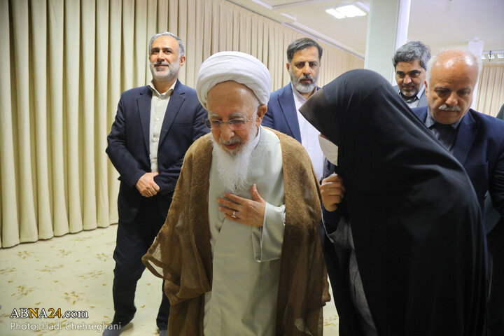 گزارش تصویری دیدار با آیت الله جوادی آملی