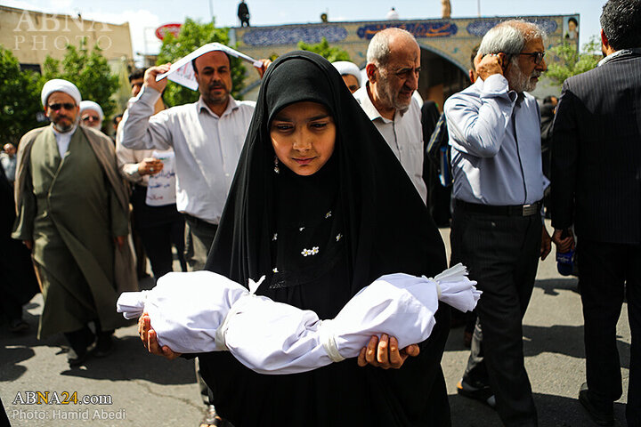 Photos: People of Qom stage massive Pro-Palestine rally