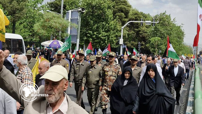 Thousands protest in Tehran condemn Israeli genocide war in Gaza