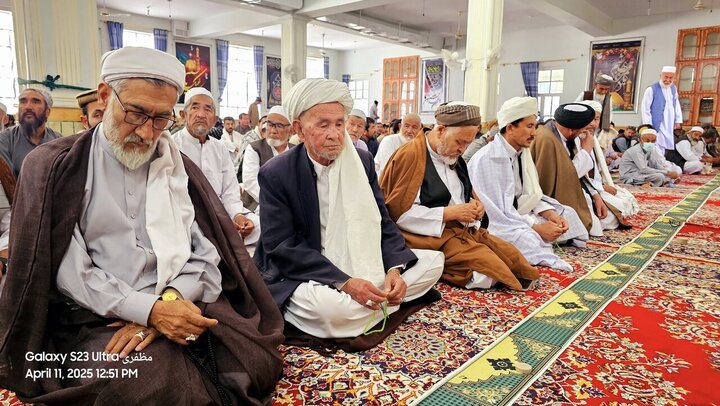 Photos: Friday prayers of Afghan Shiites in Helmand province