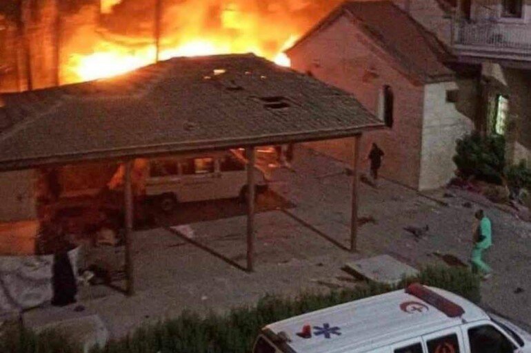 Israeli army bombs last functioning hospital in Gaza City