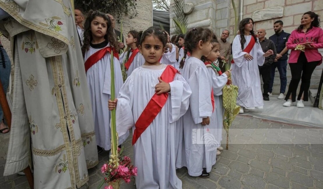 محرومیت مسیحیان فلسطینی از مراسم «یکشنبه نخل» در قدس