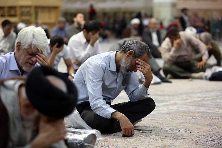 Photos: Mourning ceremony of Hazrat Abd al-'Azim al-Hasani held in Qom
