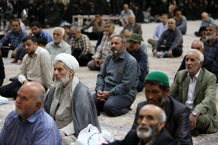 Photos: Mourning ceremony of Hazrat Abd al-'Azim al-Hasani held in Qom