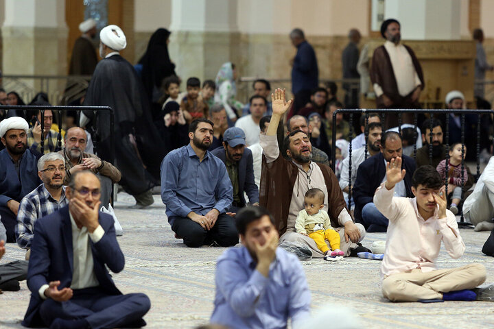Photos: Mourning ceremony of Hazrat Abd al-'Azim al-Hasani held in Qom