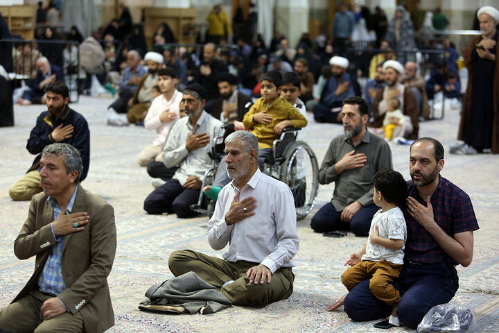 Photos: Mourning ceremony of Hazrat Abd al-'Azim al-Hasani held in Qom
