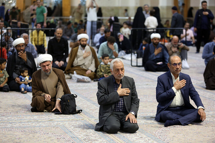 Photos: Mourning ceremony of Hazrat Abd al-'Azim al-Hasani held in Qom