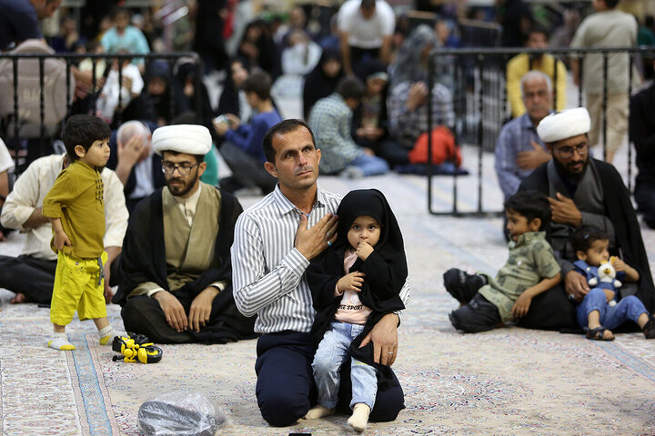 Photos: Mourning ceremony of Hazrat Abd al-'Azim al-Hasani held in Qom