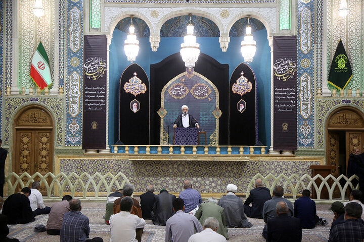Photos: Mourning ceremony of Hazrat Abd al-'Azim al-Hasani held in Qom