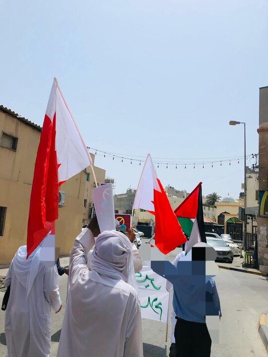 Photos: Bahrainis strike to protest genocide in Gaza