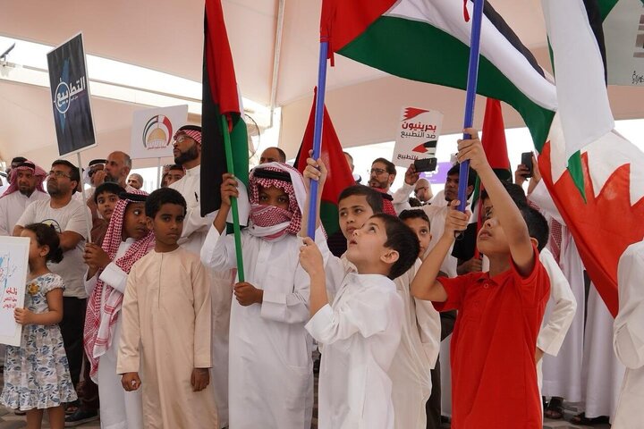 Photos: Bahrainis strike to protest genocide in Gaza