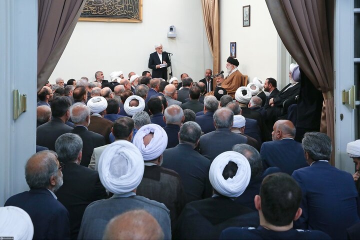دیدار مسئولان با رهبر انقلاب