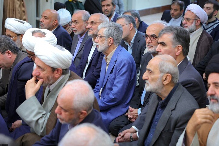 دیدار مسئولان با رهبر انقلاب