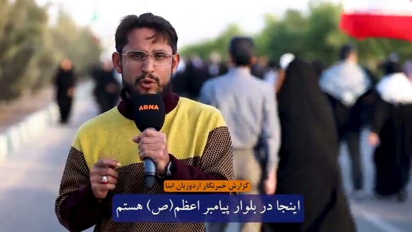 ویدیو | استغاثه‌ای به موعود برای مظلومان غزه | گزارش خبرنگار اردوزبان ابنا از راهپیمایی «انا علی العهد» در قم