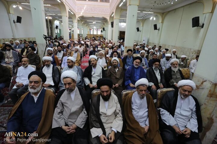 Photos: Isfahan clerics gather to condemn crimes of Zionist regime