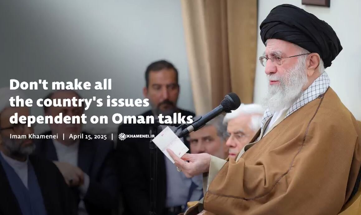 Video: Avoid tying all national issues to Oman talks - Imam Khamenei