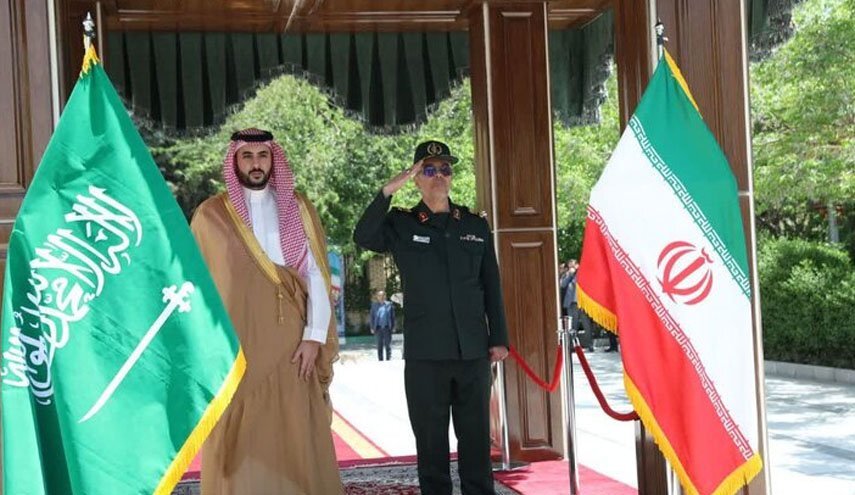 ویدیو | استقبال سرلشکر محمد باقری از وزیر دفاع عربستان در تهران