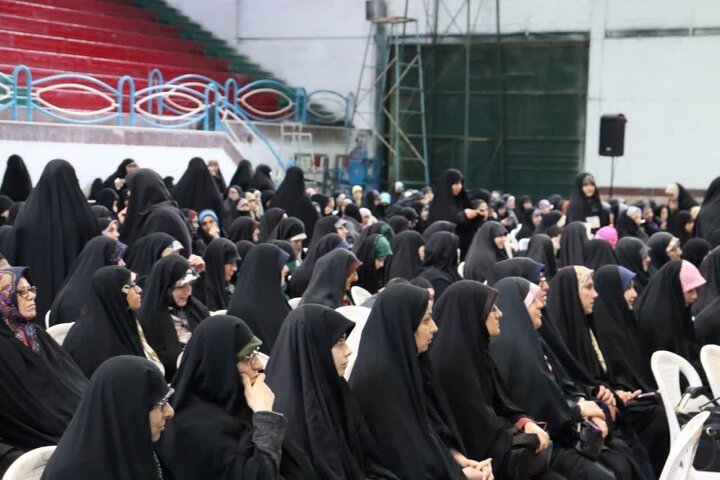حمایت ۸۰۰ مادر و دختر بسیجی ورزشکار گیلانی از مردم مظلوم غزه