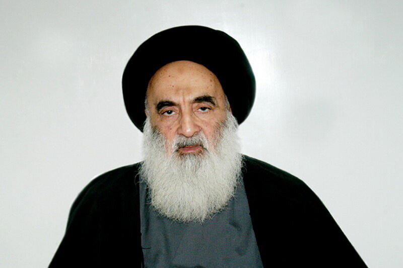 رئیس جمهور لبنان جویای احوال آیت الله سیستانی شد