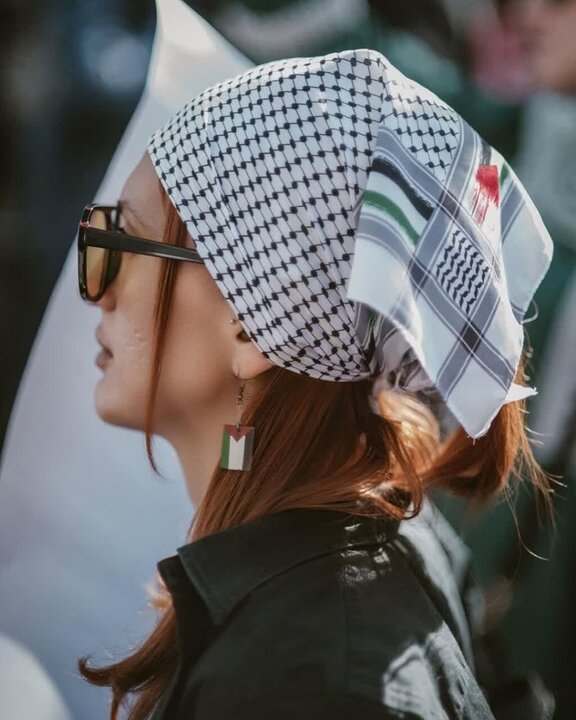 Photos: Demonstration in support of Palestine held in Albanian capital