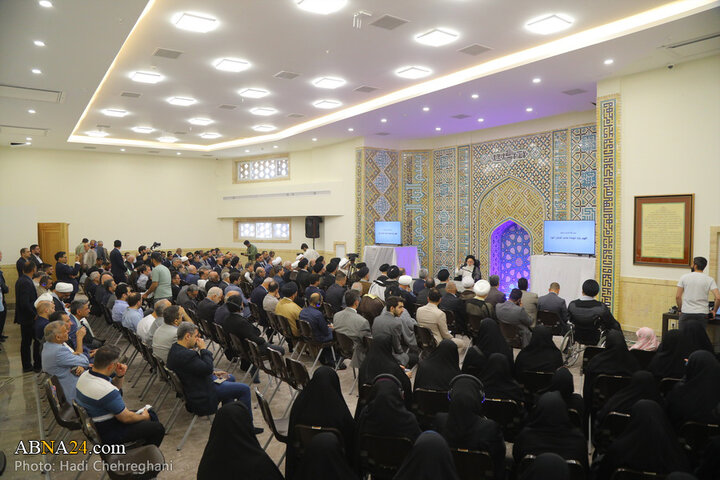 گزارش تصویری | مراسم افتتاحیه حسینیه مرحوم آیت‌الله بروجردی در شهر سامرای عراق