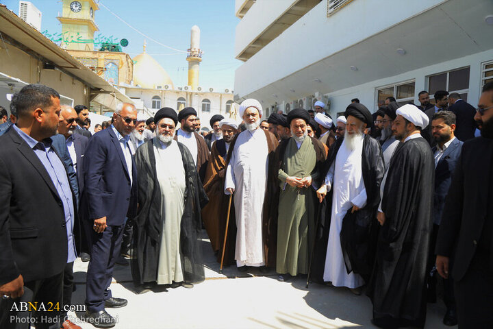 Photos: Opening ceremony of late Ayatollah Boroujerdi's Husseiniyeh in Samarra, Iraq