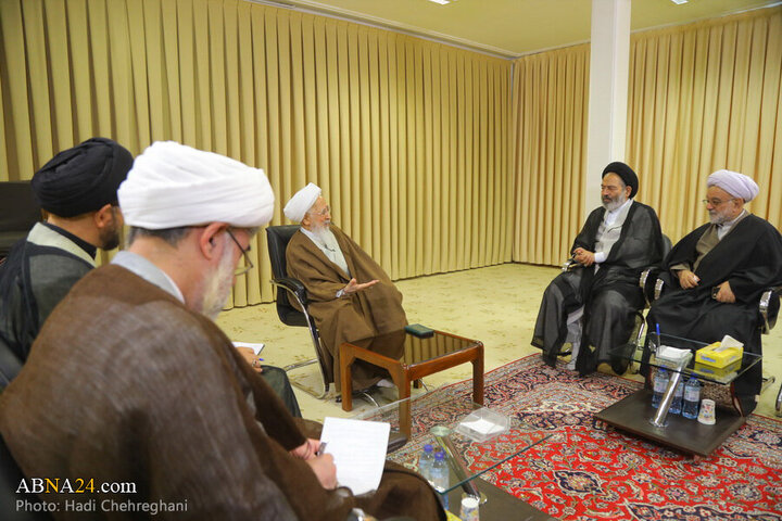Photos: Iran's Hajj official meets with Ayatollah Javadi Amoli