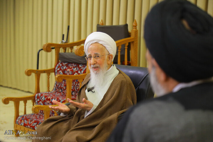 Photos: Iran's Hajj official meets with Ayatollah Javadi Amoli