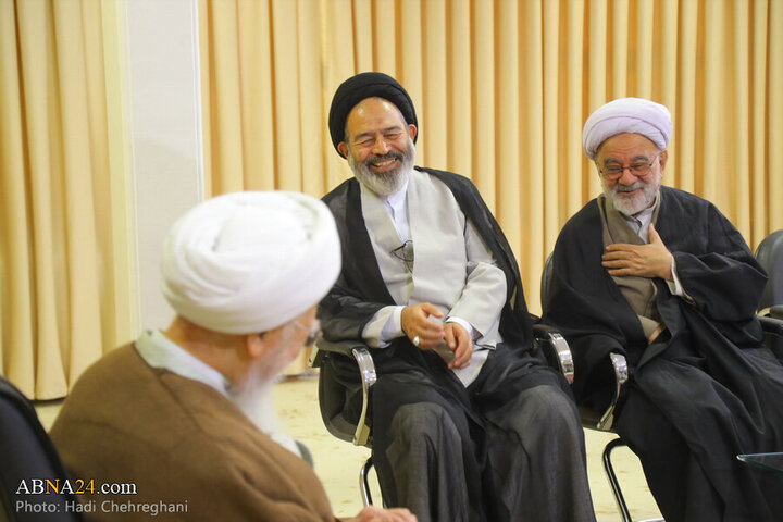 Photos: Iran's Hajj official meets with Ayatollah Javadi Amoli