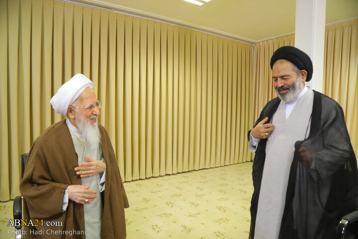 Photos: Iran's Hajj official meets with Ayatollah Javadi Amoli