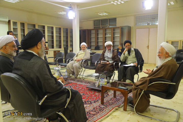 Photos: Iran's Hajj official meets with Ayatollah Javadi Amoli