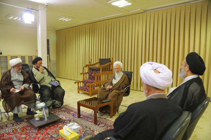 Photos: Iran's Hajj official meets with Ayatollah Javadi Amoli