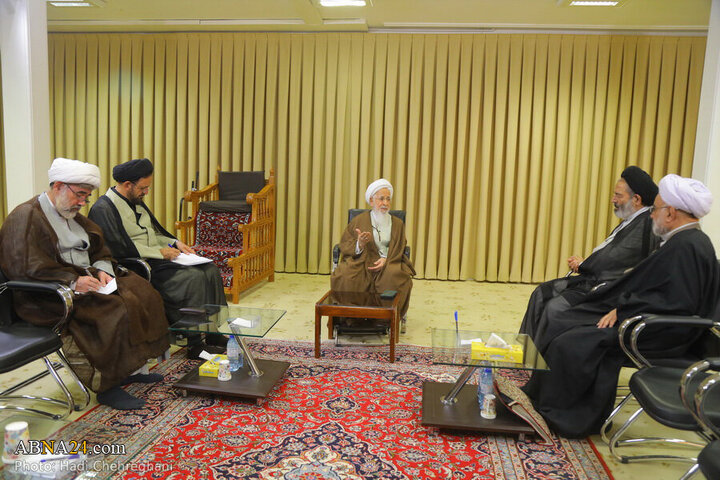 Photos: Iran's Hajj official meets with Ayatollah Javadi Amoli