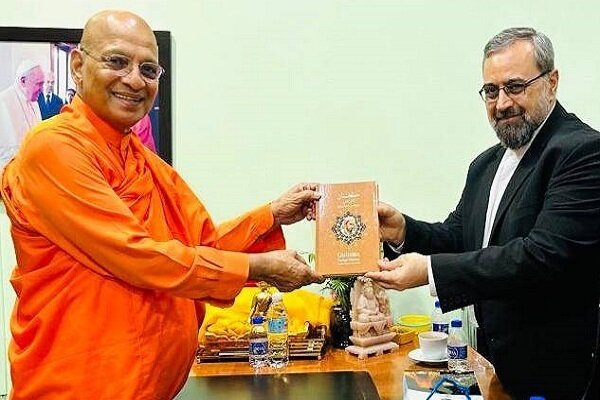 Malay Translation of Saadi’s Golestan presented to Malaysia’s Buddhist Leader K. Sri Dhammaratana