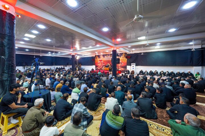 Photos: Imam Sadiq mourning ceremony held in "Jardaghli" village in Iraq