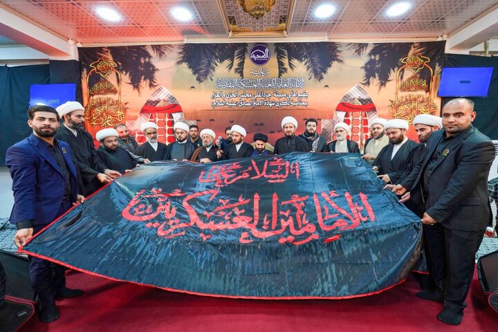 Photos: Imam Sadiq mourning ceremony held in "Jardaghli" village in Iraq