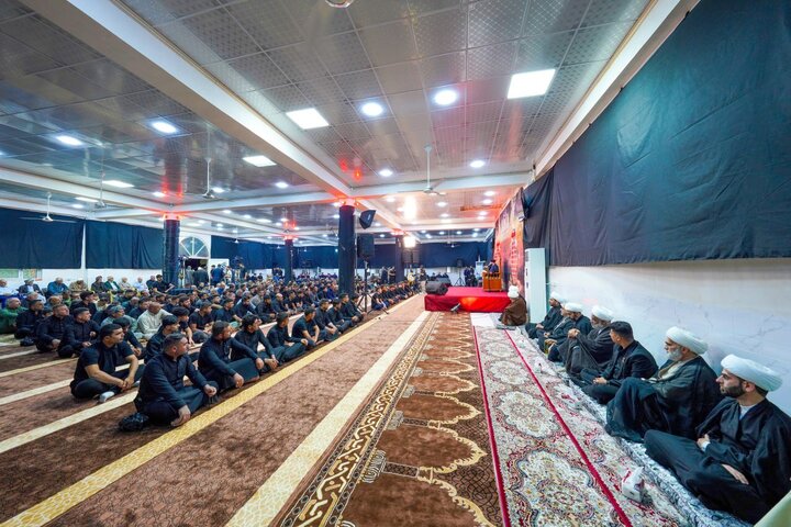 Photos: Imam Sadiq mourning ceremony held in "Jardaghli" village in Iraq