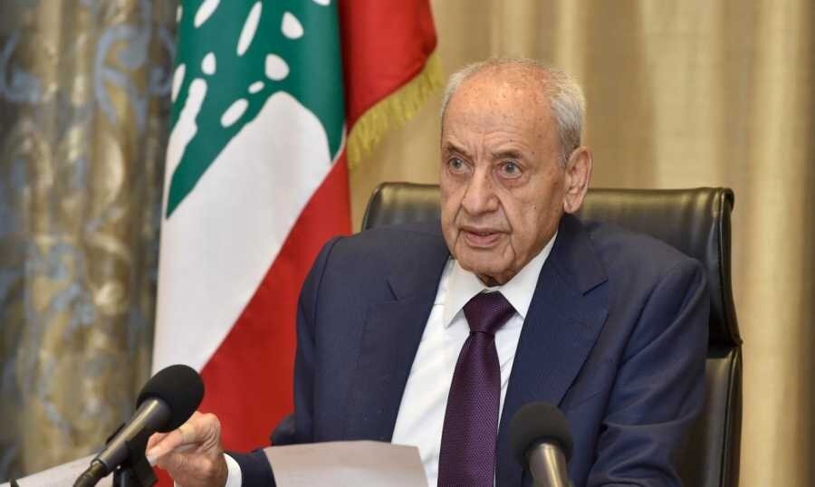 نبیه بری: مصوبه دولت لبنان درخصوص انحصار سلاح به شکل مطرح‌شده قابل اجرا نیست
