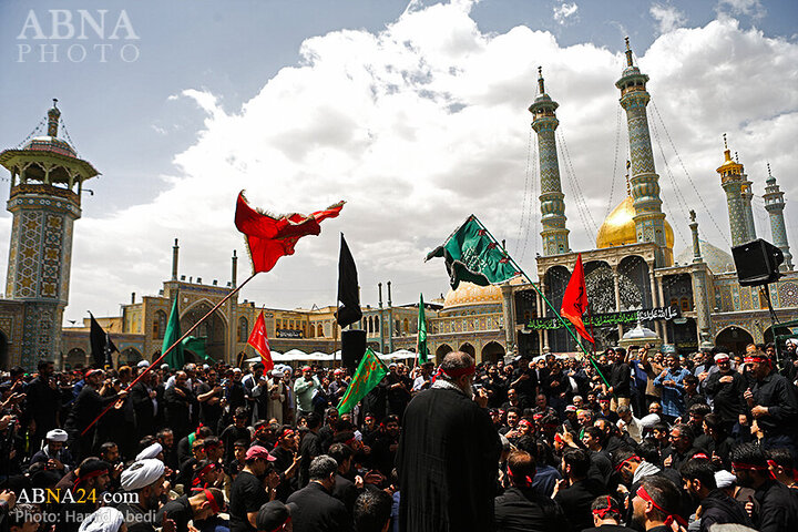 Photos: Imam Sadiq mourning ceremony held in Qom, Iran