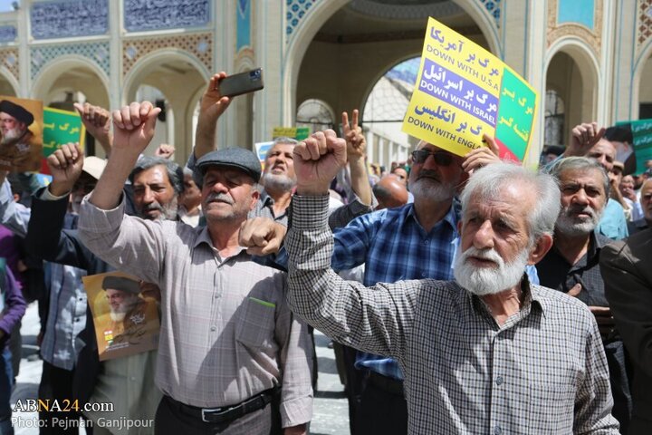 Photos: Anti-Zionist Friday of Rage march held in Isfahan