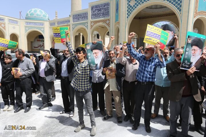 Photos: Anti-Zionist Friday of Rage march held in Isfahan