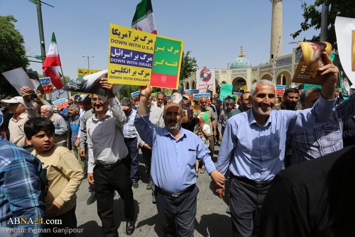 Photos: Anti-Zionist Friday of Rage march held in Isfahan