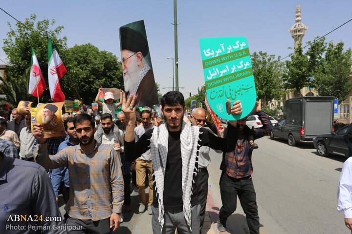 Photos: Anti-Zionist Friday of Rage march held in Isfahan