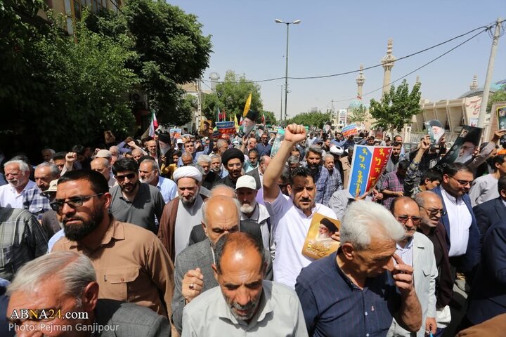 Photos: Anti-Zionist Friday of Rage march held in Isfahan