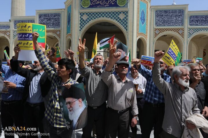 Photos: Anti-Zionist Friday of Rage march held in Isfahan